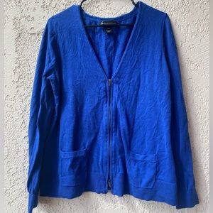Lane Bryant Royal Blue Cadigan